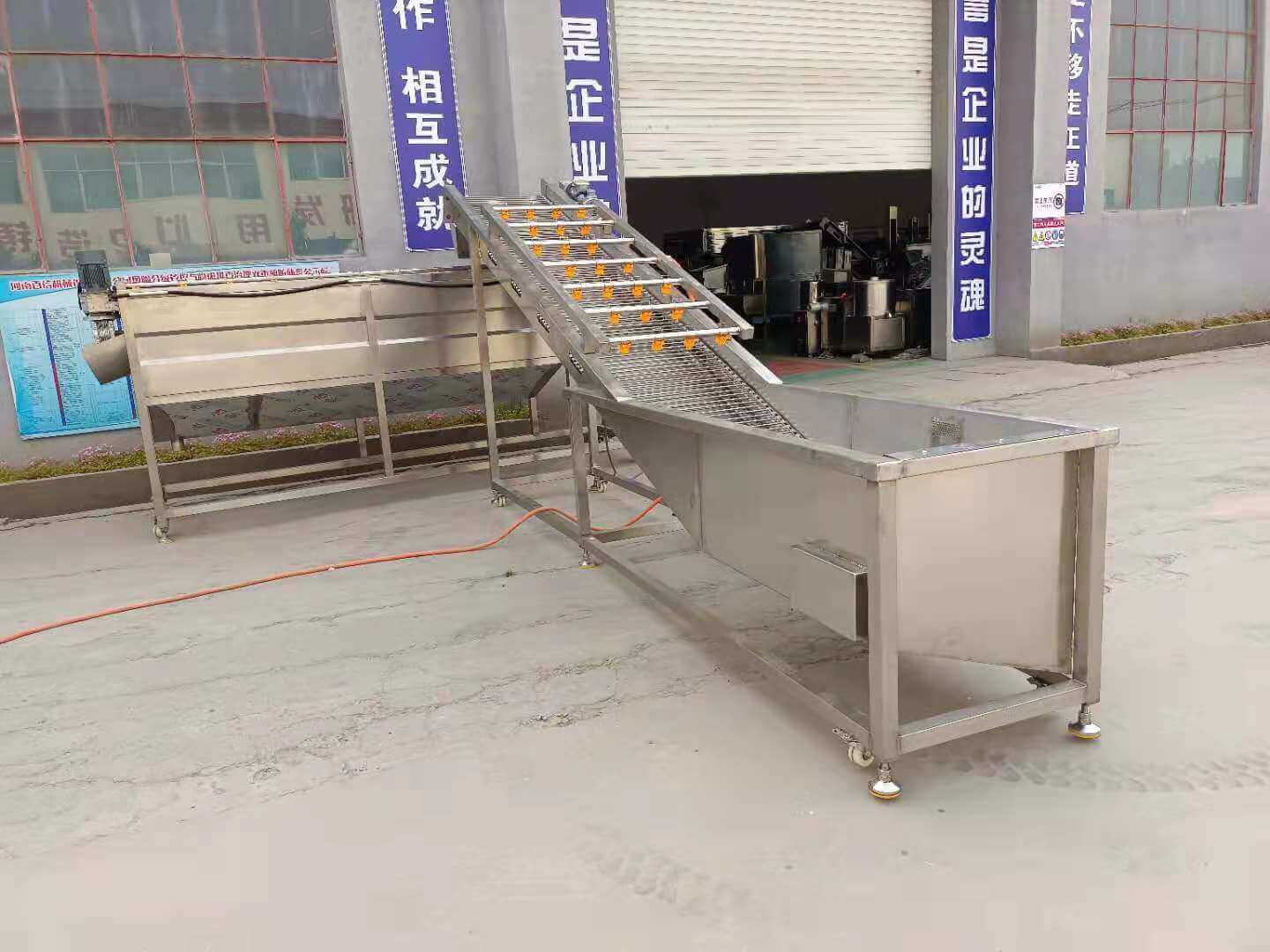 Cleaning and Peeling Machine - Baixin